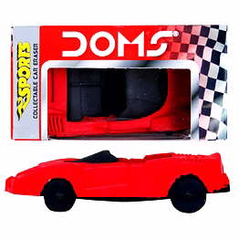 doms sports car eraser - stylish and functional eraser