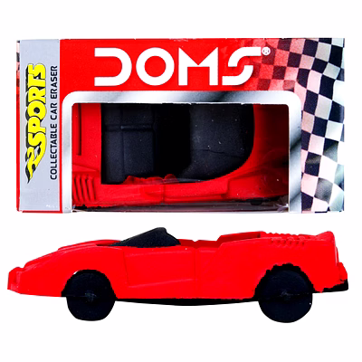 doms sports car eraser - stylish and functional eraser