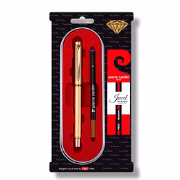 pierre cardin jewel satin gold roller pen