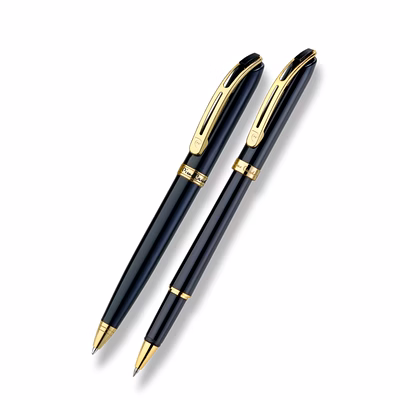 pierre cardin monte rosa set of ball pen & roller pen