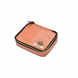 personalized vegan leather utility box for style and organization