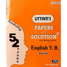 12th uttam's paper with solutions english 2024