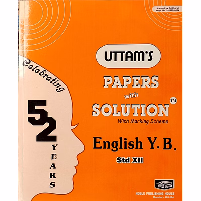 12th uttam's paper with solutions english 2024