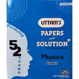 12th uttam's paper with solution physics 2024