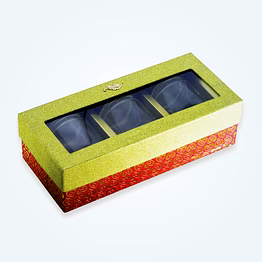 3 jar fancy dryfruit boxes ( pack of 9)