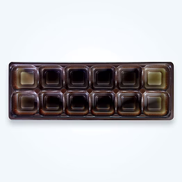 12 pc brown cavity (pack of 50)