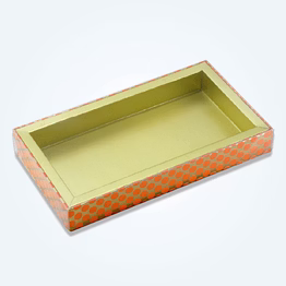 18 pc imperial fancy chocolate box without cavity (pack of 18)