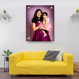 elegant acrylic photo print frame for personalized memories