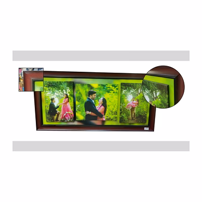 3 in 1 emboss glitter frame 13 x 29 fr-23