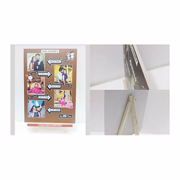 our journey plaque with easel stand a4 fr-16
