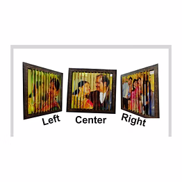 fr20 - 3 in 1 photo frame 12" x 12" - capture your memories in style