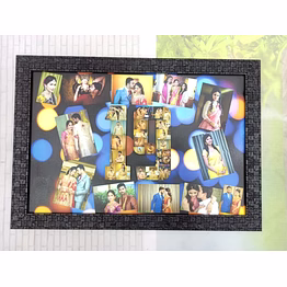 year embossed photo collage frame 12 x 18 fr-26