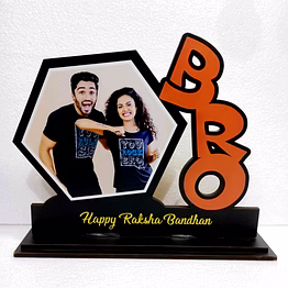 customize memories with cutout photo stand 10 x 12 fr-28 - satyam gifts