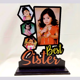 cutout photo stand 10x12 fr-31 - personalized photo display