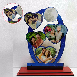 customizable cutout photo stand 10x12 | showcase memories | satyam gifts