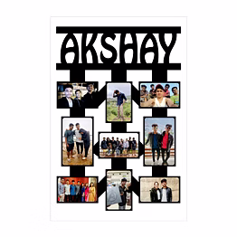 customizable mdf cutting frame 12x18 fr-55 for personalizing memories