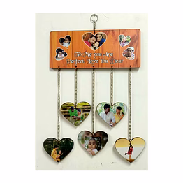 personalized mdf cutting frame 18x8 fr-76 for home decor