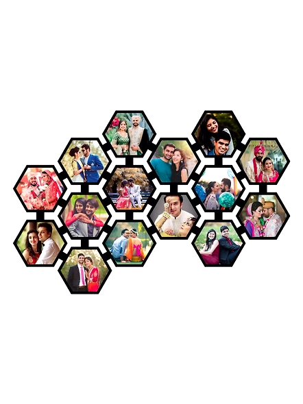 Personalized MDF Cutting Frame 16X24 | Custom Photo Display FR-87 - Satyam Gifts