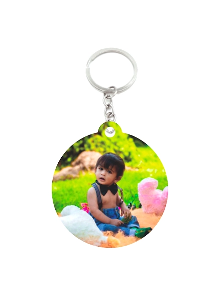 Personalized Acrylic Keychain Both Side Photo Print K5