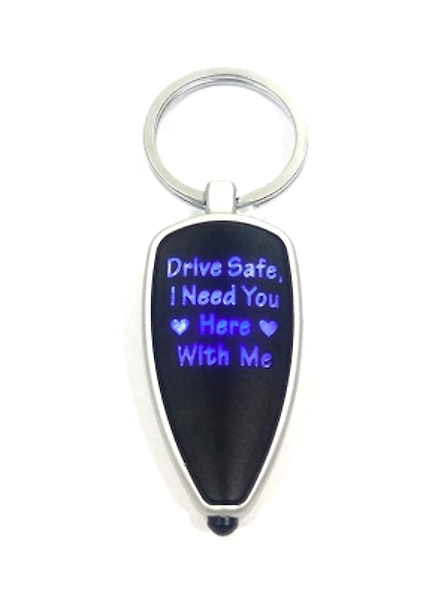 LED Keychain K11 - Personalized Photo Keychain with LED Light
