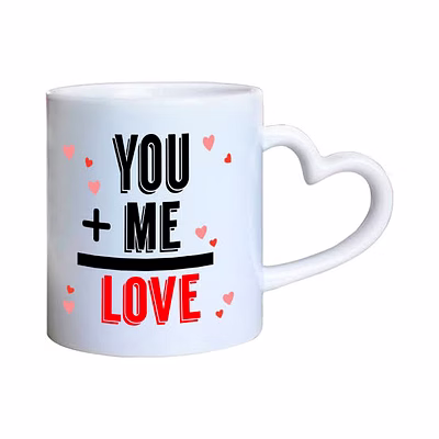 heat handle white mug 320 ml m9