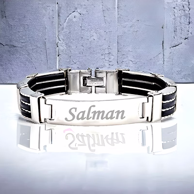 red moments leather men's bracelet pr-168