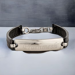 red moments metal men's bracelet pr-169