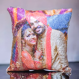 3in1 sequence pillow 16x16 - personalized photo display cushion