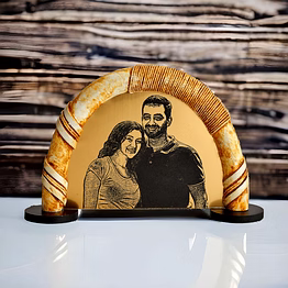 red moments handcrafted plaque with engrave on acrylic pr-202