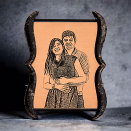 red moments handcrafted plaque with engrave on acrylic pr-203
