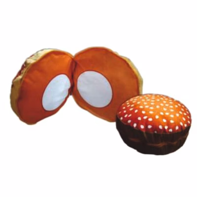 burger photo pillow 16 x 16 pl10