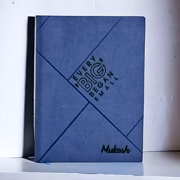 red moments blue a5 executive diary pr-252 - personalized ruled paper notebook