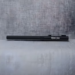 red moments matt black magnetic roller pen rp-82