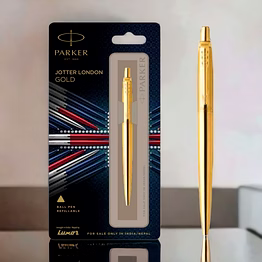 parker jotter london gold ball pen - elegant writing instrument