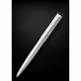 parker vector stainless steel ball pen - elegant and durable writing instrument