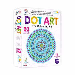 ratna's dot art the colouring kit