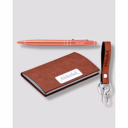 red moments 3 in 1 copper brown combo gift set pr-399-a