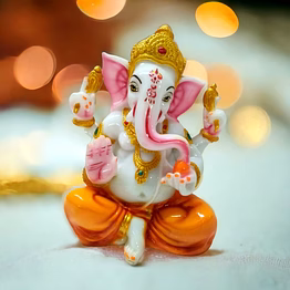 grace your home with the ganesh 7" idol
