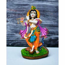krishna 14" idol