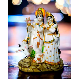 radha krishan 11" idol