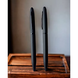 sg pens matt black twist ball pen hgp01 - luxurious writing instrument | satyam gifts
