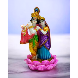 radha krishna 8" idol moi-71278