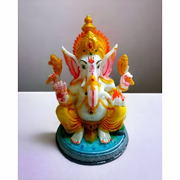 big ears ganapati bappa 11" idol moi-7166