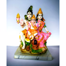 shiv parivar 9" idol moi-s260