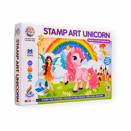 ratna's stamp art unicorn | product code 1065