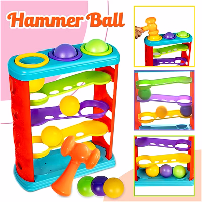 ratna's hammer ball for babies and toddlers product code 1390