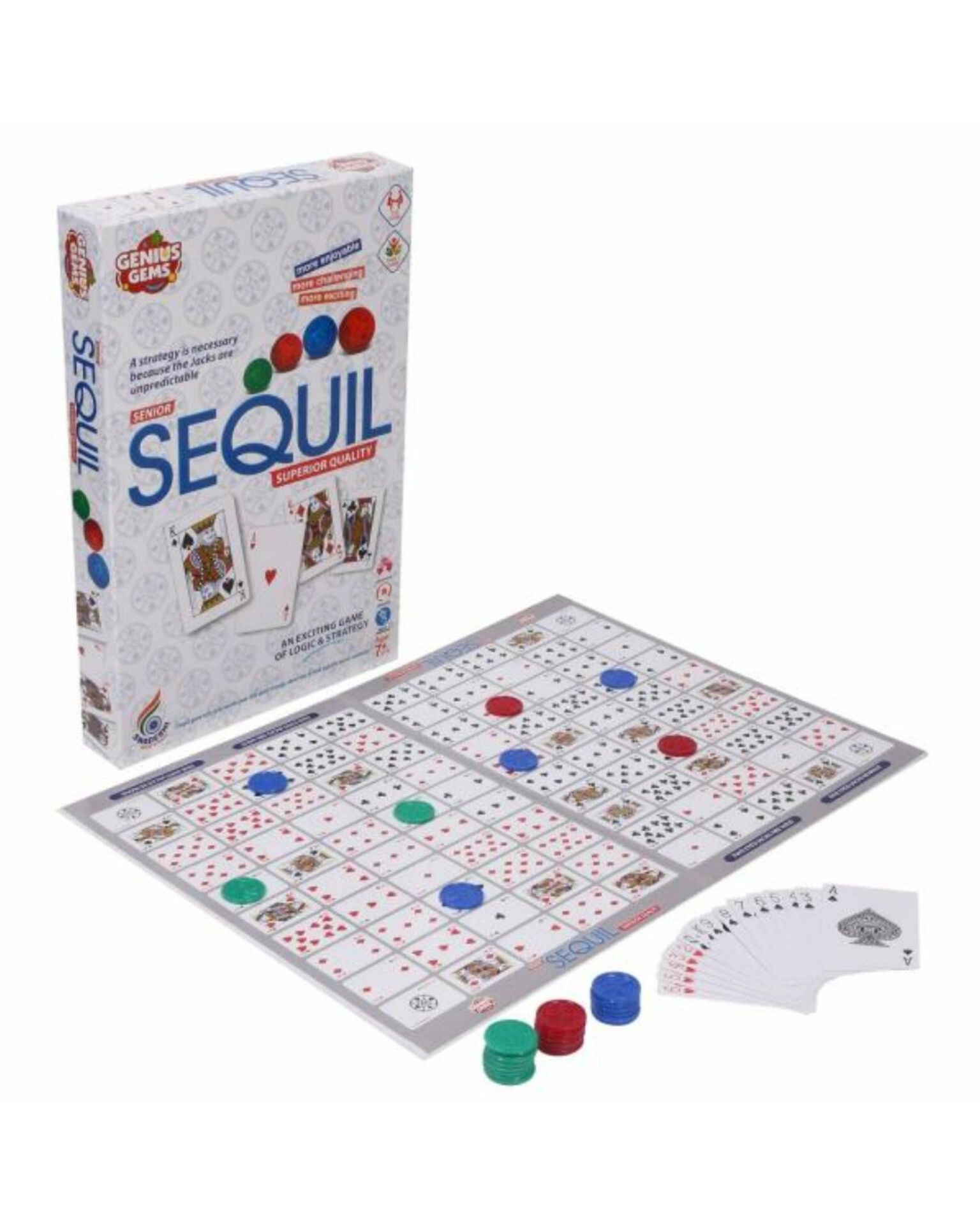 RATNAS  Sequil Game of Logic and Strategy 7+  Product Code 1289-2