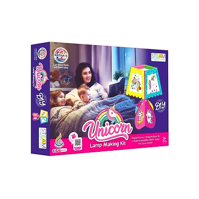Ratna's Unicorn Lamp Making Kit for Creative Kids | Ratnas 1198