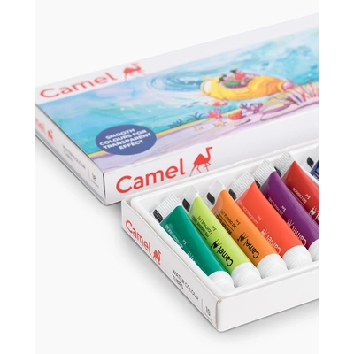 Camel Student Water Colours Assorted pack of tubes 18 shades in 5 ml
