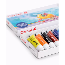 camel student water colours assorted pack of tubes 14 shades in 5 ml
